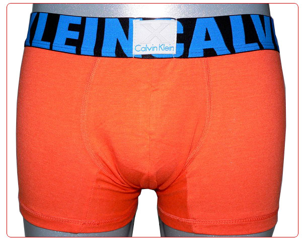 Boxer Calvin Klein Hombre X Azul Naranja - Haga un click en la imagen para cerrar